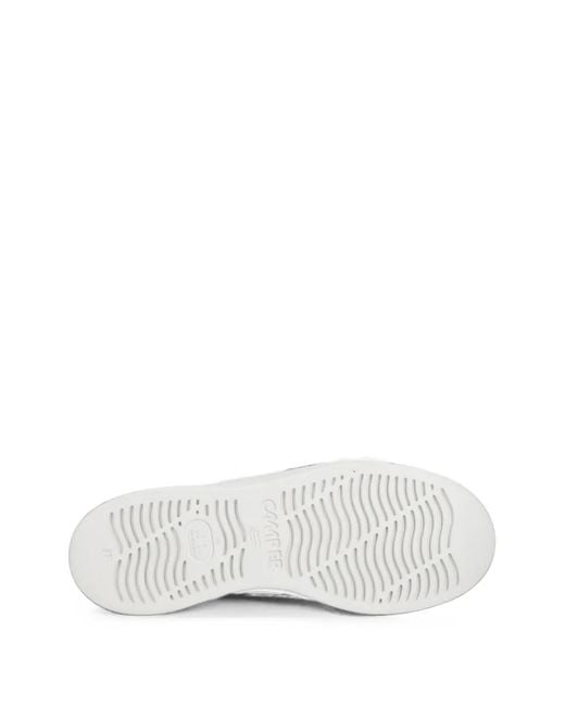 Camper White Twins Panelled Low-Top Sneakers