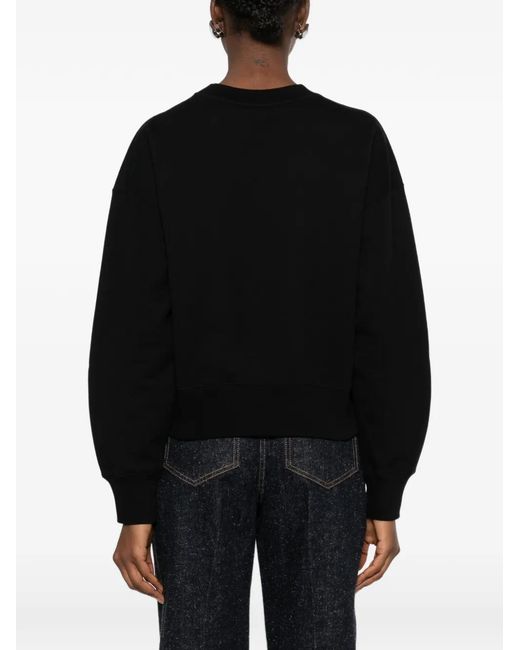 Gucci Black Logo Cropped Knitwear
