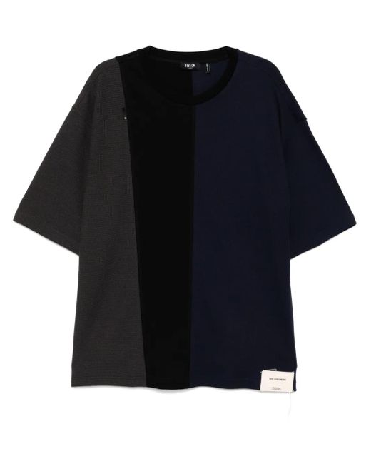 Camiseta Con Diseño Patchwork FIVE CM de hombre de color Black