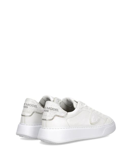 Philippe Model White Sneakers