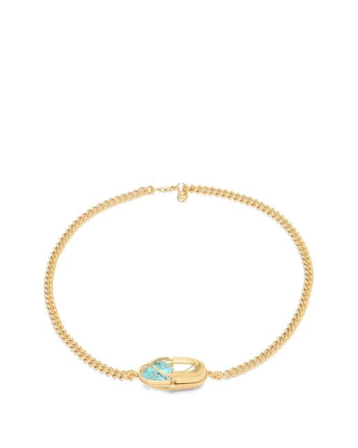 CAPSULE ELEVEN Metallic Capsule Crystal Necklace