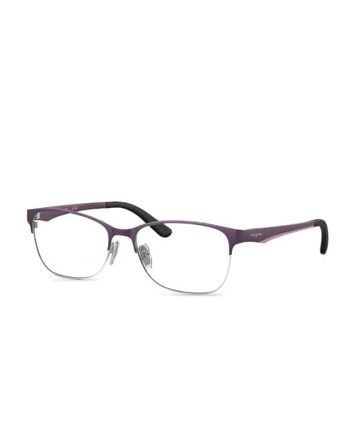Vogue Eyewear Purple Rectangle-Frame Glasses