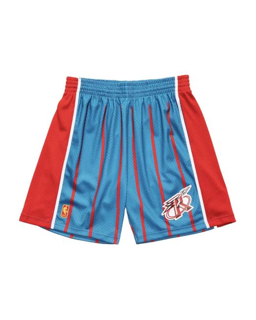 Mitchell & Ness Blue X Nba Houston Rockets 1996 Reload Shorts for men