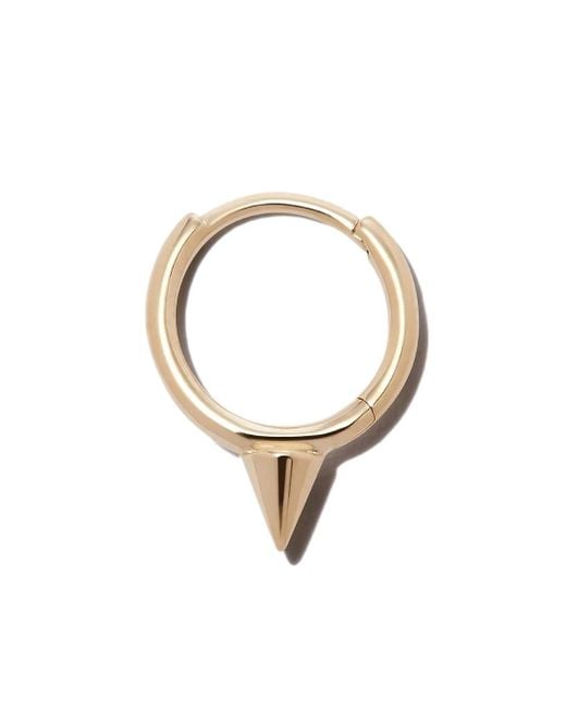 Maria Tash Metallic 14Kt Short Spike Earring