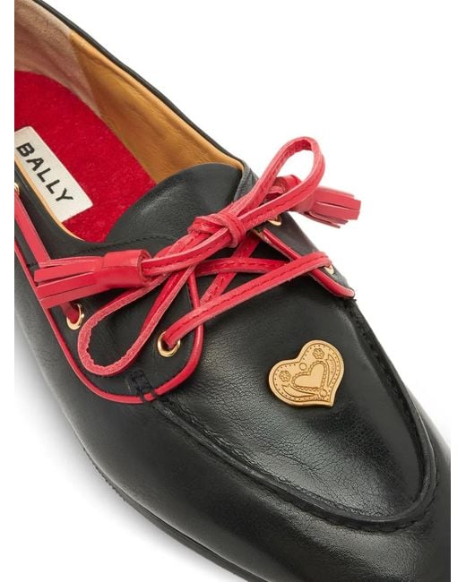 Bally Brown Metal-detail Shoes