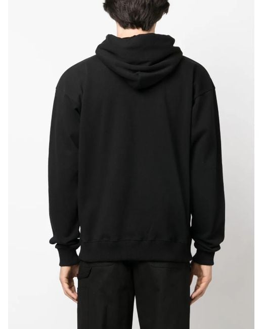 Martine Rose Black Logo Sweatshirt for men