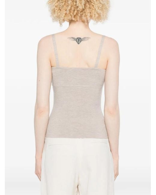 Max Mara Natural Epica Strap Top