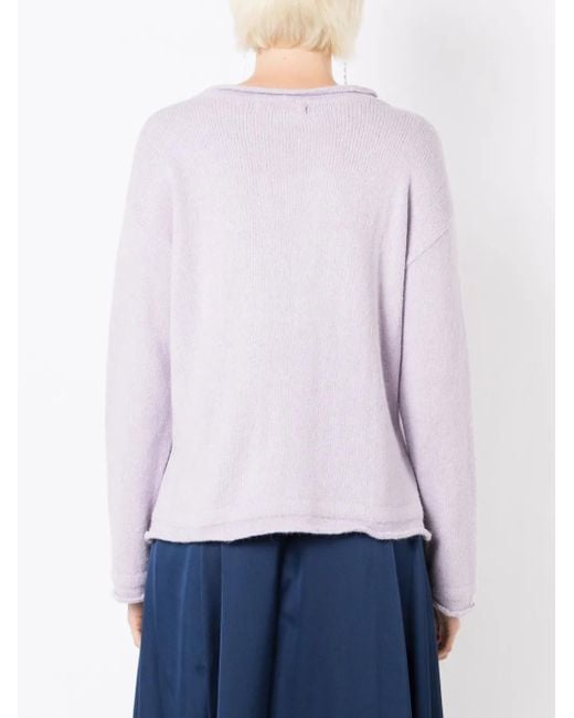 Lethicia Bronstein Pink Klassischer Pullover