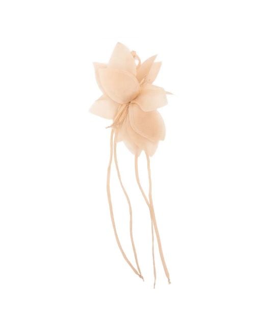Antonelli White Flower-Shape Brooche