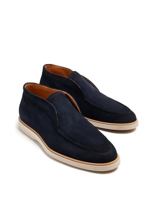 Magnanni Shoes Blue Loda Boots for men