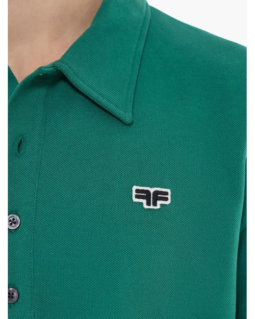 メンズ Fursac ピケ ポロシャツ Green