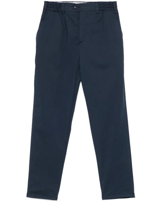 PT Torino Blue Uorebel Trousers for men