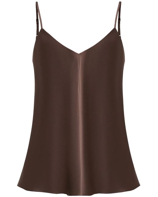 Top Con Scollo A V di 12 STOREEZ in Brown