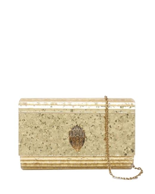 Kurt Geiger Natural Schultertasche mit Adlerkette