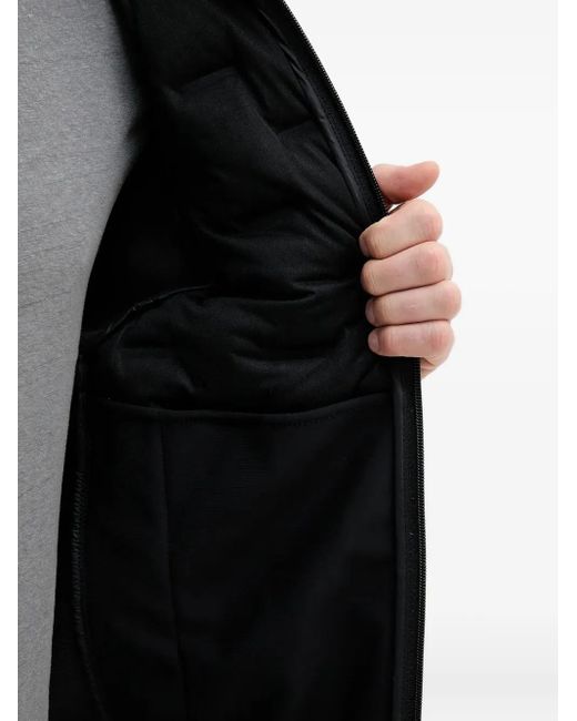 Piumino Trapuntato Con Cappuccio di Boss in Black da Uomo