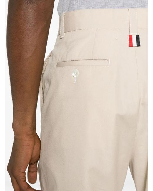 Thom Browne Straight Broek in het Natural voor heren