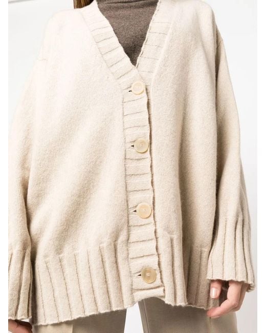 Malo Button-Up Vest in het Natural