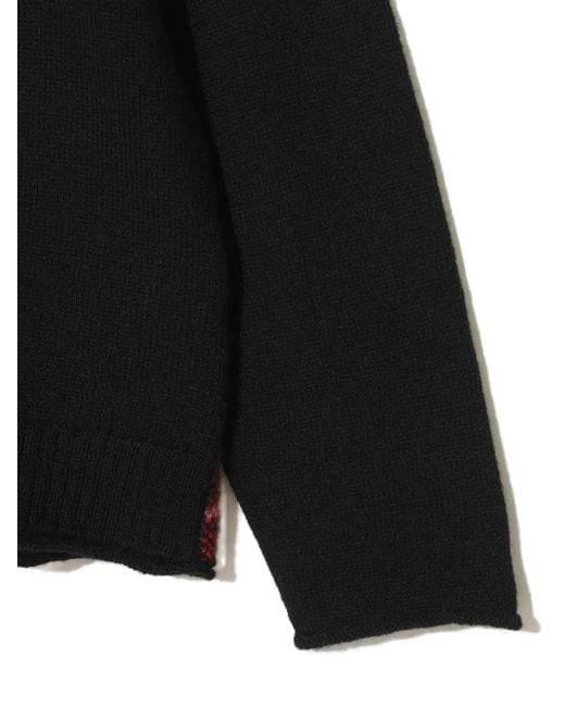 メンズ Undercover ウール セーター Black