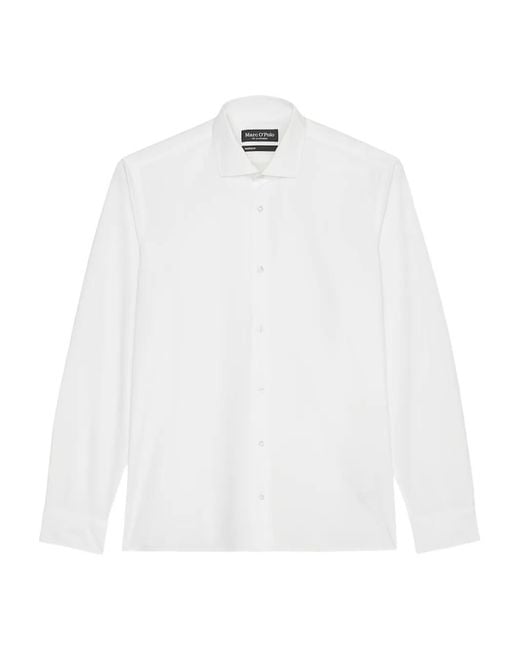 Marc O' Polo White Long-Sleeves Button-Down Shirt for men