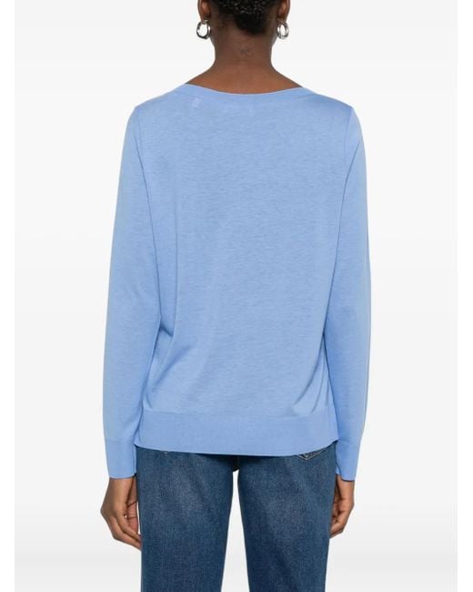 Marc O' Polo Blue Long-Sleeve Top
