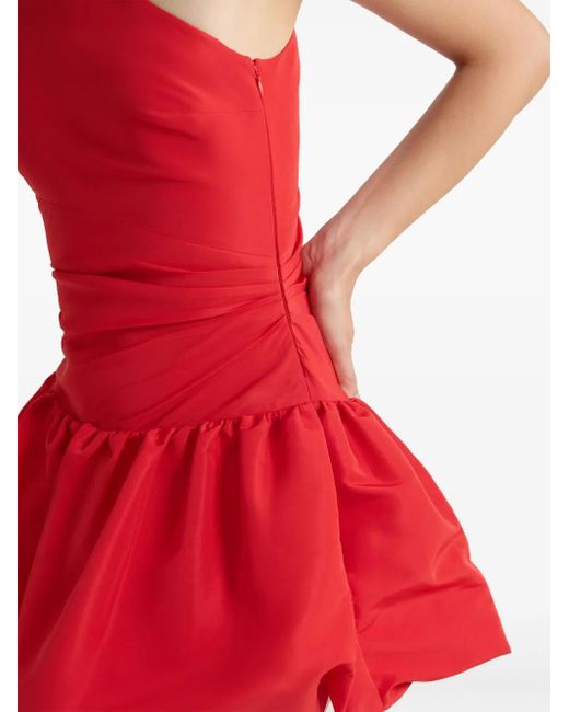 関税送料込【PATOU】ワンショルダー ミニドレス レッド Patou ワンショルダーミニドレス レッド | Lyst