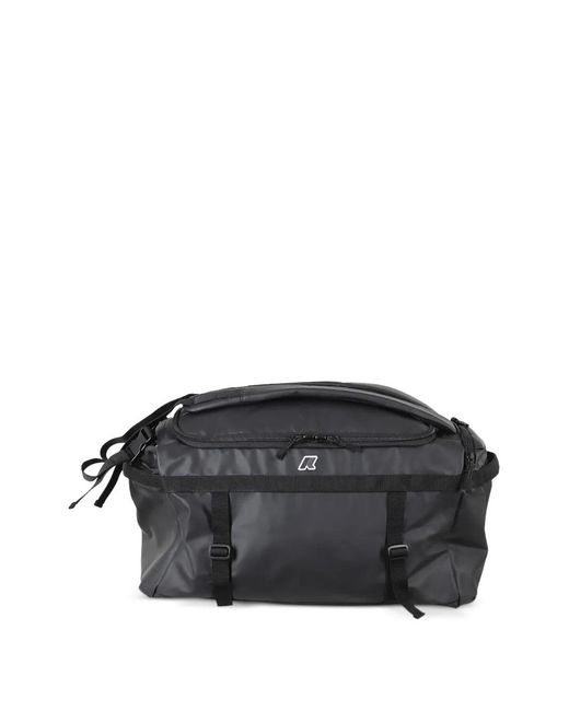 K-Way Black Vercos Travel Holdall for men