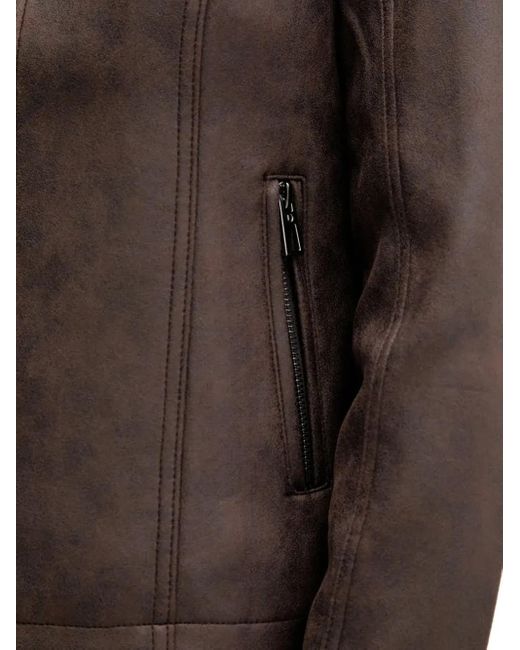 Desigual Brown Zip-Fastening Jacket