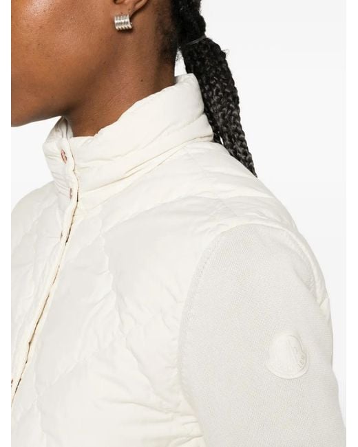 Moncler White Quilted Jacket