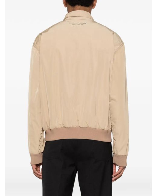 DSquared² Natural Zip-Up Jacket for men