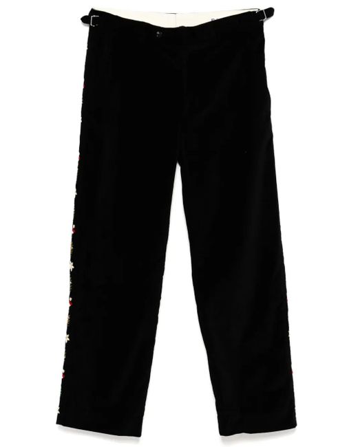 メンズ Bode Alpineflower パンツ Black
