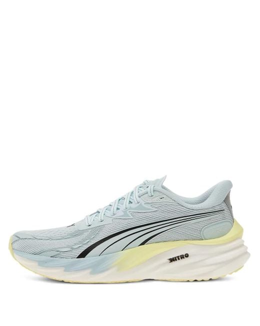 PUMA Blue Nitro 4 Lace-Up Sneakers
