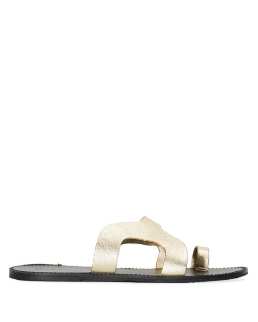 Osklen White Boardwalk Sandals