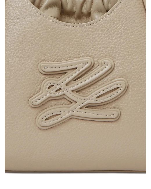 Karl Lagerfeld Natural Mini Sac À Main K/Autograph