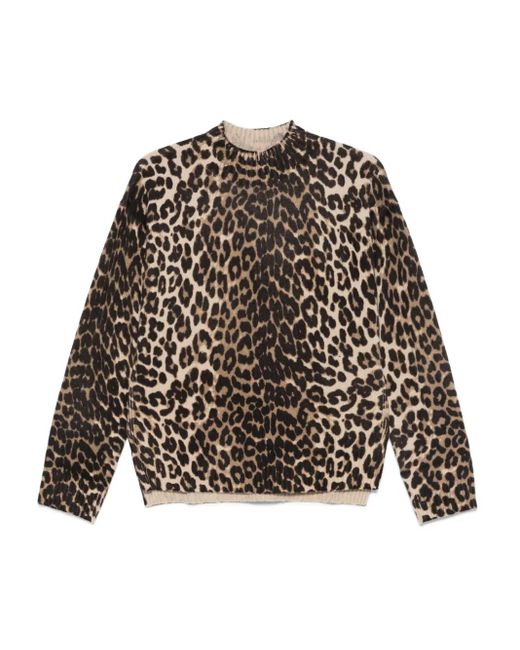 Jersey con motivo de leopardo Seventy de color Black