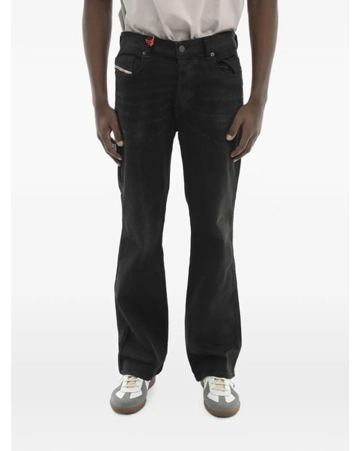 DIESEL Black 1998 Slim-Fit D-Buck Bootcut Jeans for men