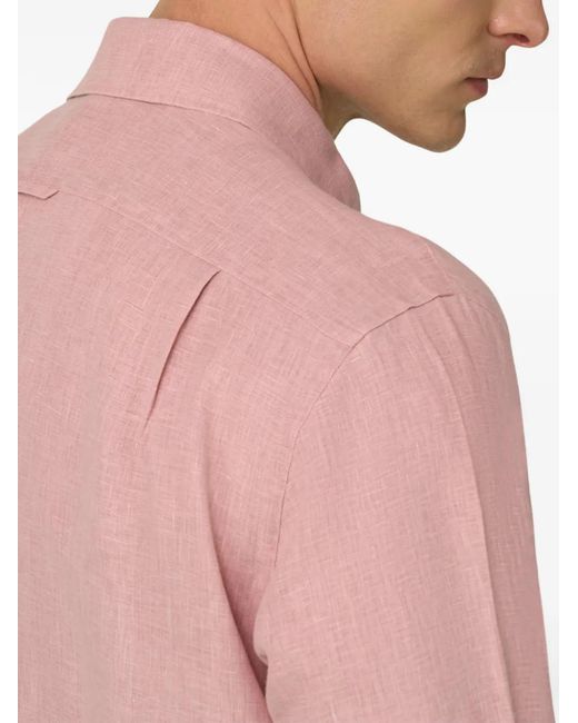 Boggi Pink Regular-Fit Shirt for men