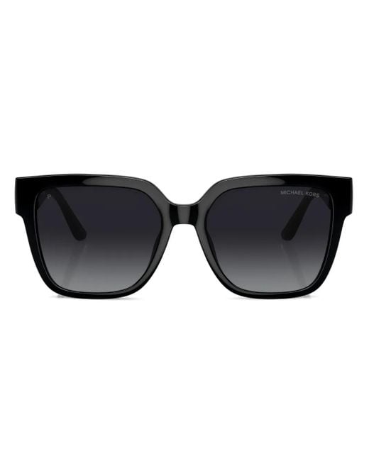 Michael Kors Black Karlie Square-Frame Sunglasses