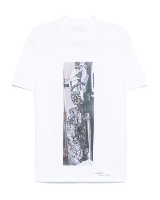 Carrera プリント Tシャツ White