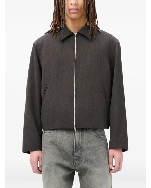 Our Legacy Black Zip Jacket for men