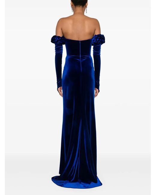 Cristallini Blue Brigitte Gown