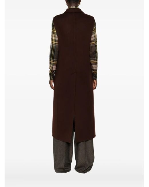Gucci ノースリーブ ダブルコート Brown