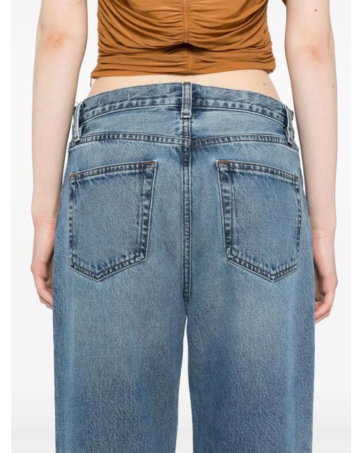 FRAME Blue Le Jean Ankle Jeans