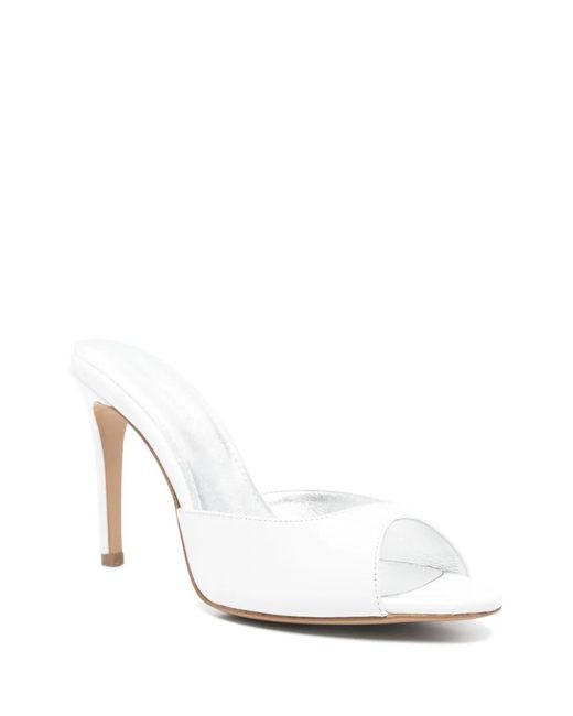 Ginissima White Vicky Heeled Sandals