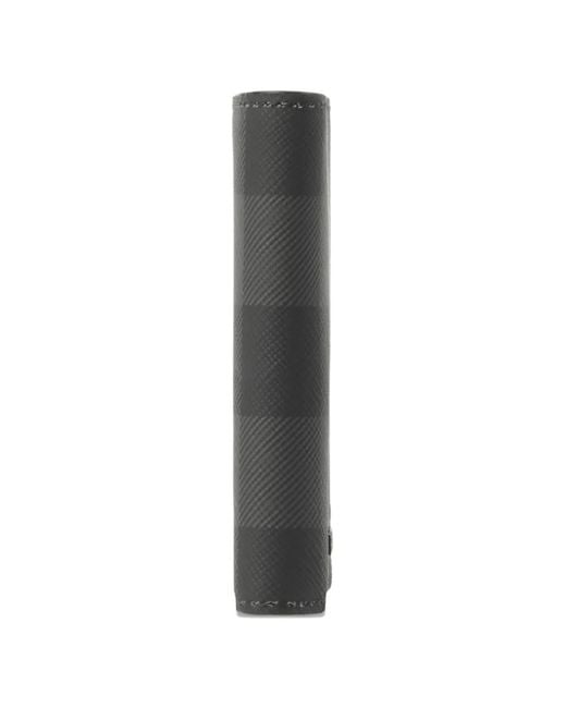 Burberry Black Porte-Cartes Pliant À Carreaux for men