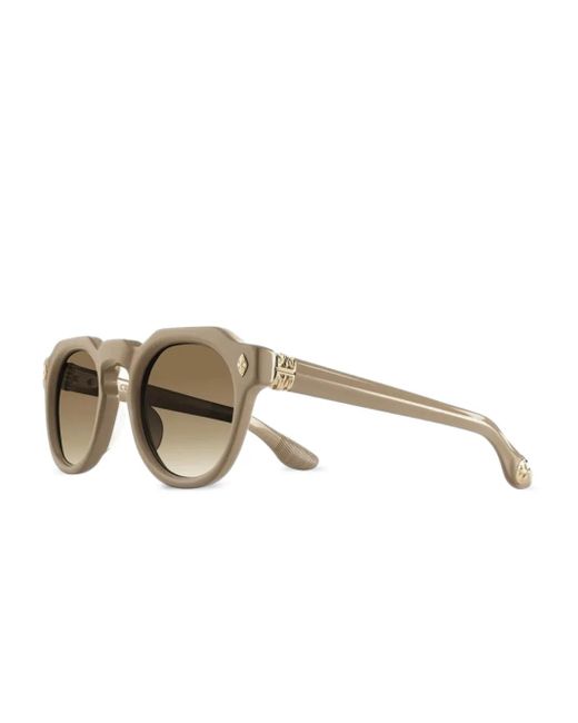 Chrome Hearts Brown Lizard Boot Sunglasses