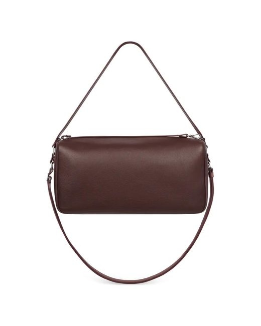 Courreges Brown Medium Three Sixty Shoulder Bag