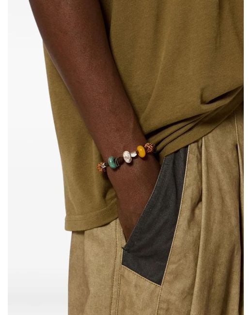Isabel Marant Green Willow Bracelet for men
