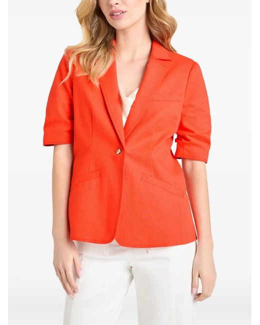 Cinq À Sept Orange Khloe Blazer