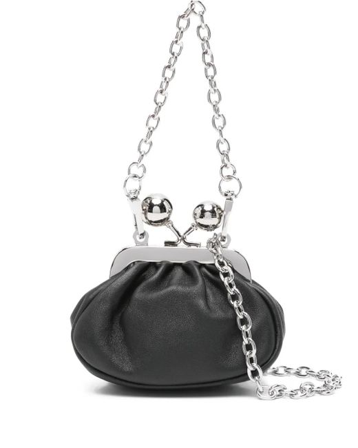 Weekend by Maxmara Kleine Tas Verfraaid Met Bal in het Black