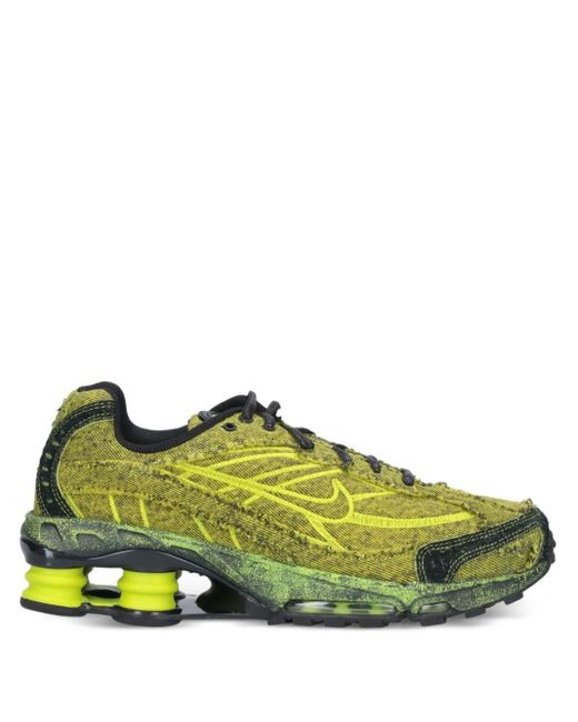 Nike Green Shox Ride 2 Low-Top Sneakers